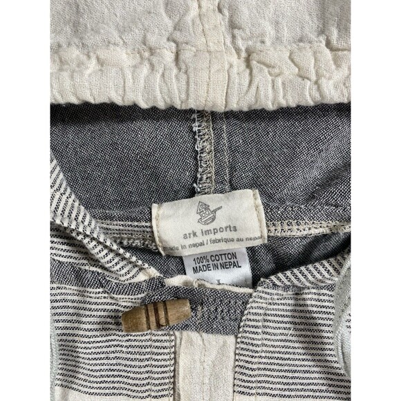 Ark Imports Nepalese 100% Cotton Color block Hoodie Men’s Size Large - Picture 4 of 7